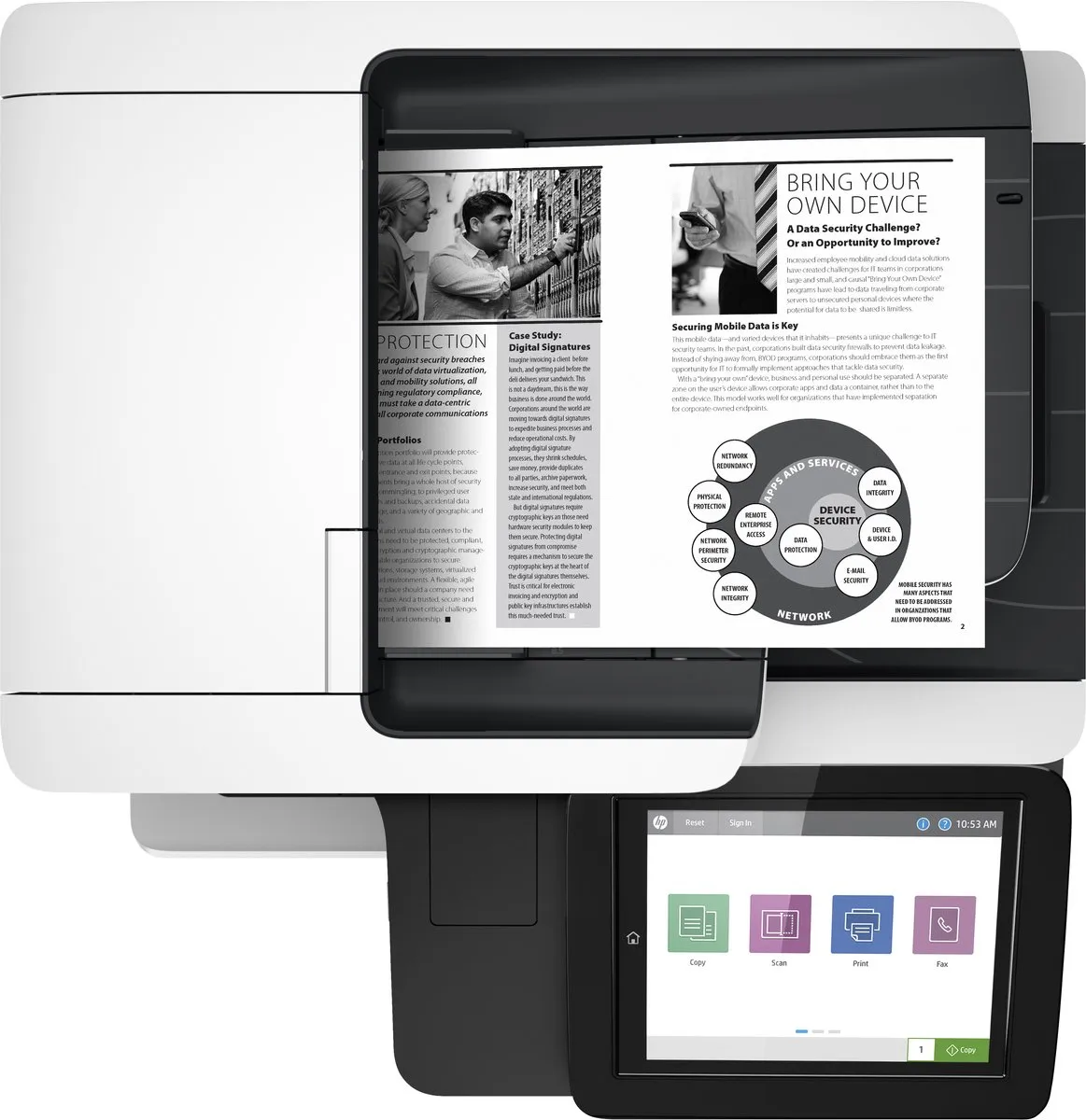 HP LaserJet Enterprise M528dn MF Printer - 650 Vel