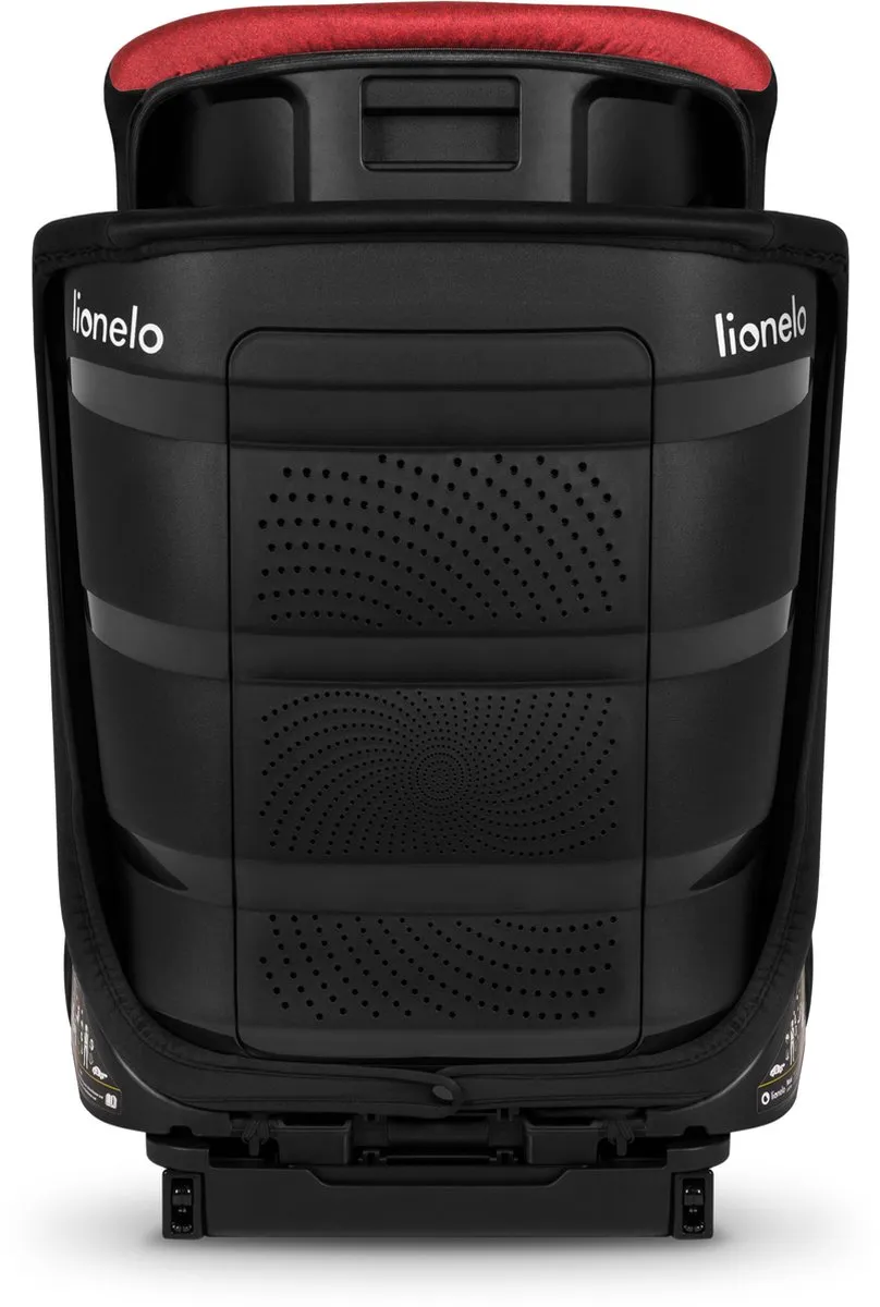 Lionelo Neal i-Size Autostoel 100-150cm - Rood - i-Size goedgekeurd