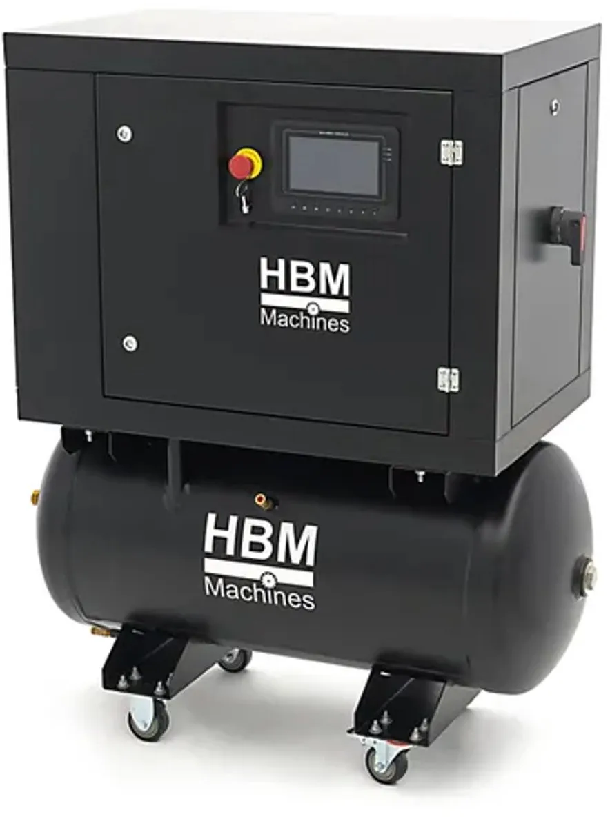 HBM Schroefcompressor H134019 5 PK - 160L Luchttank