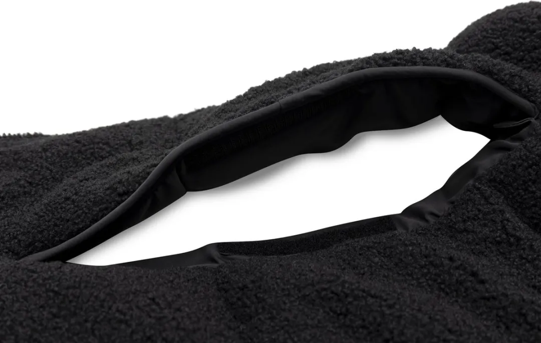 Jollein Voetenzak Buggy & Kinderwagen Puffed Black - Waterafstotend