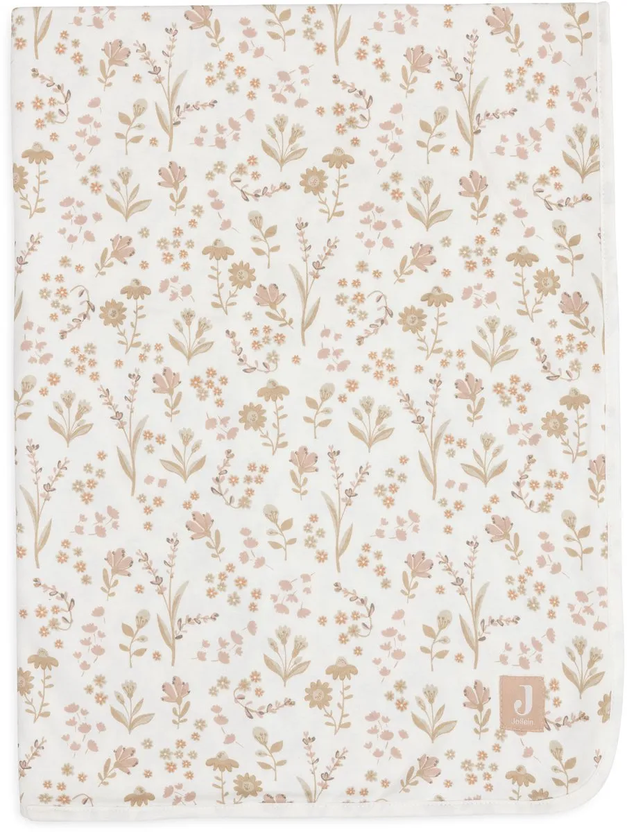 Jollein Deken Wieg Jersey 75x100cm Bloomy