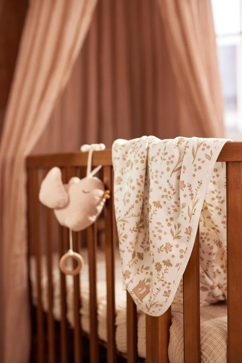 Jollein Deken Wieg Jersey 75x100cm Bloomy