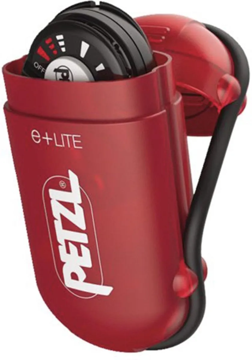 Petzl e+LITE Hoofdlamp - 40 Lumen - Zwart