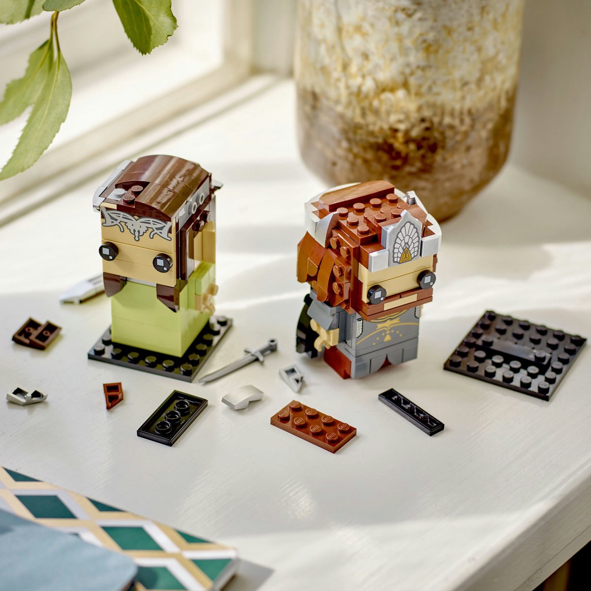 LEGO Lord of the Rings Brickheadz 40632 - Aragorn & Arwen