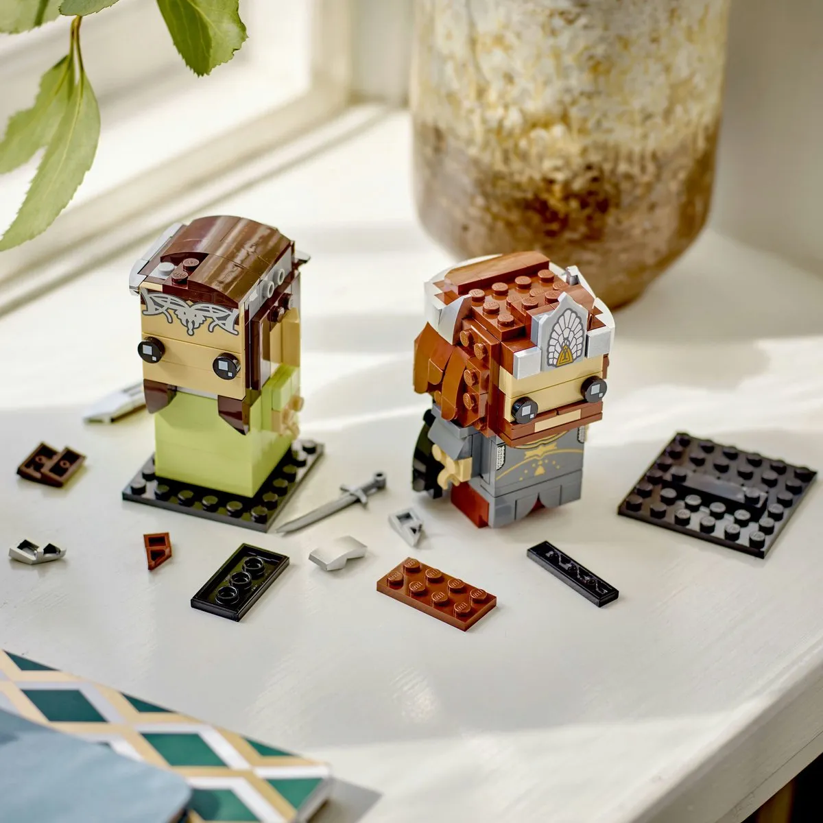 LEGO Lord of the Rings Brickheadz 40632 Aragorn & Arwen - 261 Stukken