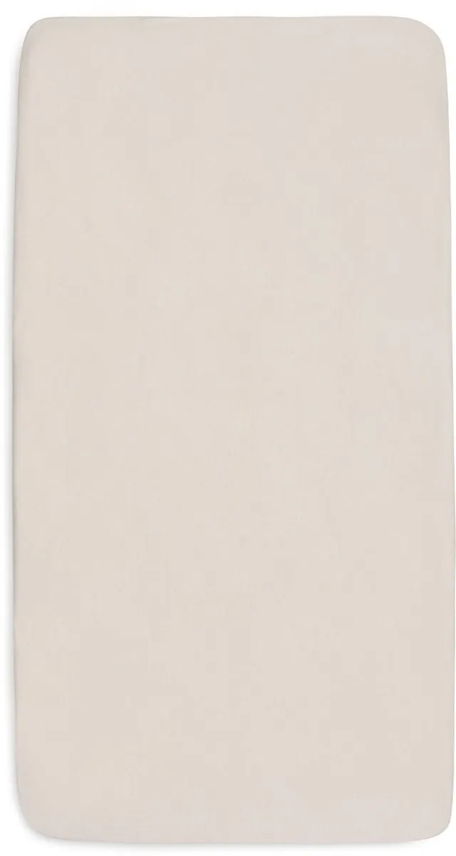 Jollein Hoeslaken Ledikant Jersey 70/75x140/150cm - 2 Stuks - Oatmeal