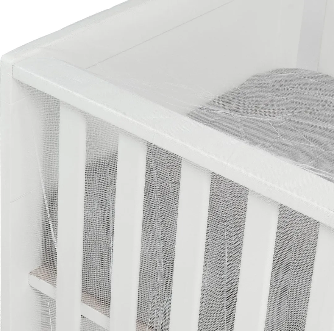 Jollein Muskietnet Campingbed - White