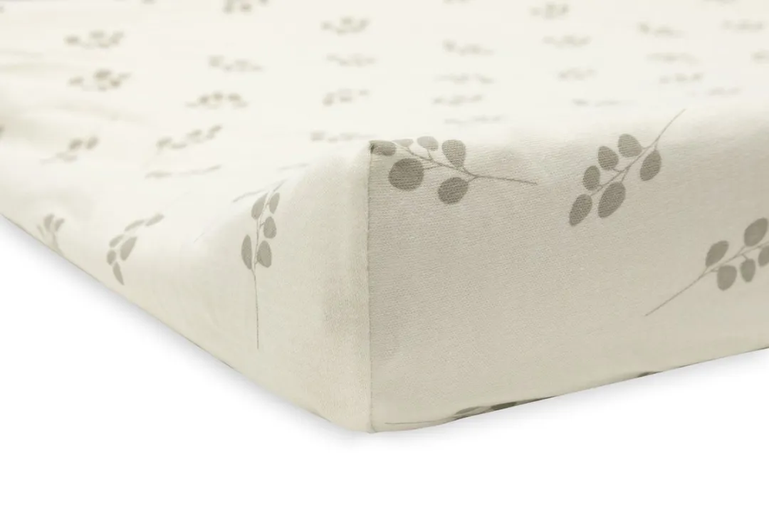 Jollein Aankleedkussenhoes Jersey 50x70cm - Twig Olive Green