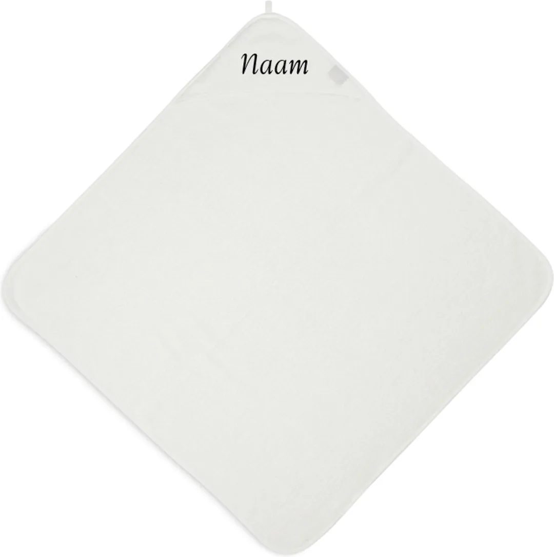 Jollein Badcape Ivory White 75x75