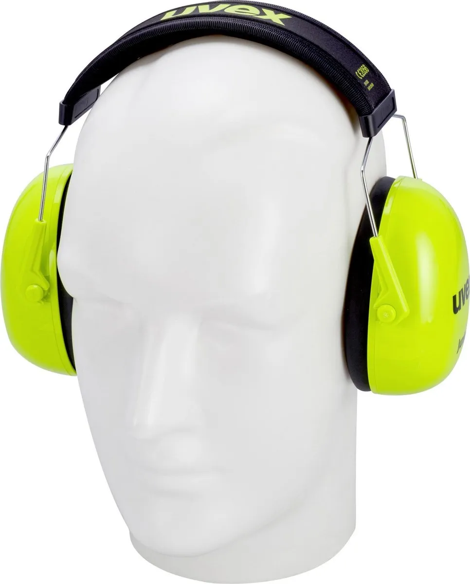 Uvex K junior groen kinderoorkappen
