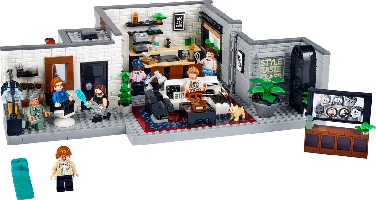 LEGO Creator Expert Queer Eye De Fab 5 Loft 10291 - 974 Stukken - afbeelding 6 van 6