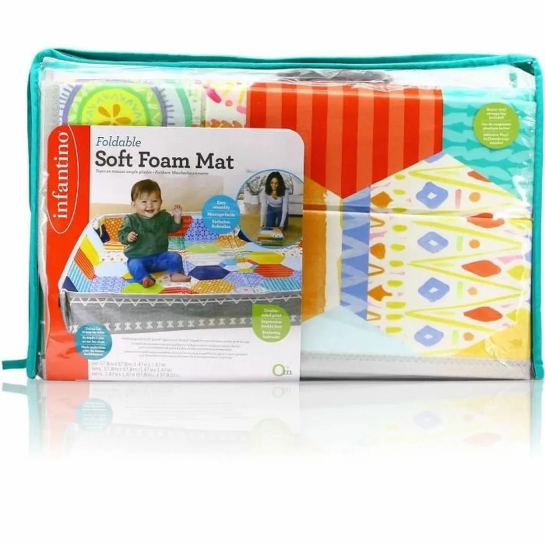 Infantino Gigantisch Opvouwbaar Speelkleed - Multicolor