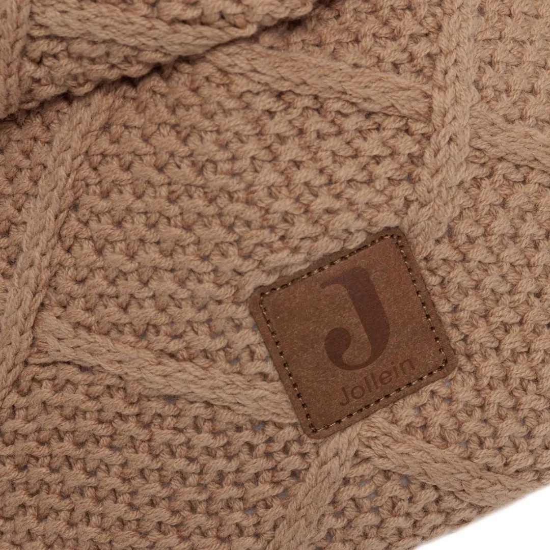 Jollein Commode Mandje Check Knit Biscuit