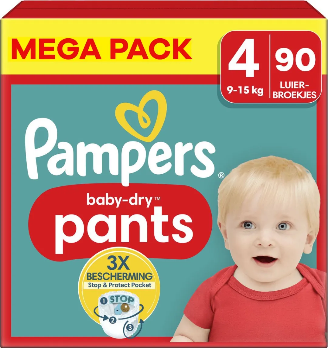 Pampers Baby-Dry Pants Maat 4 Maxi Pack