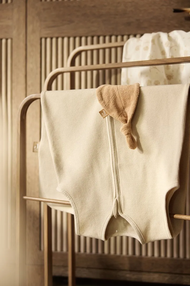 Jollein Slaapzak Baby Mouwloos 110cm Little Waffle Sand