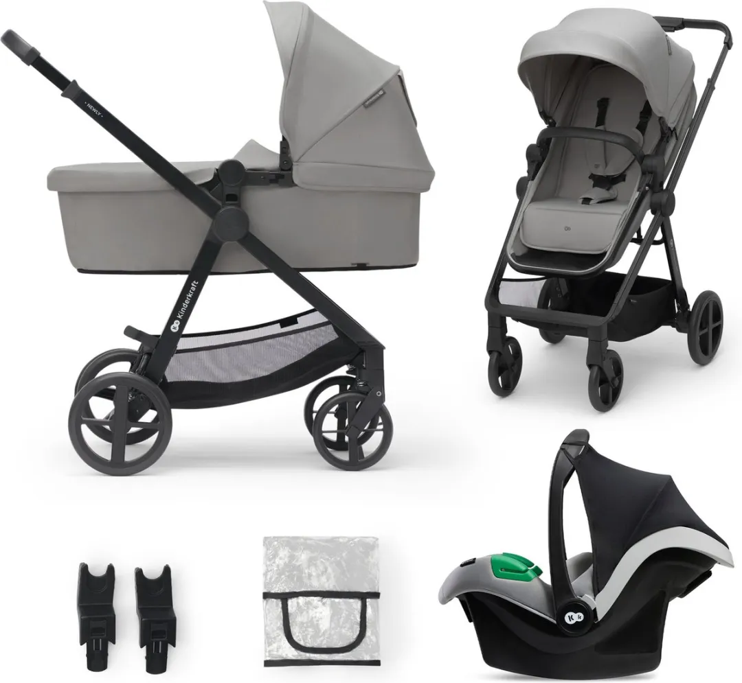 KinderKraft NEWLY 3-in-1 Kinderwagen