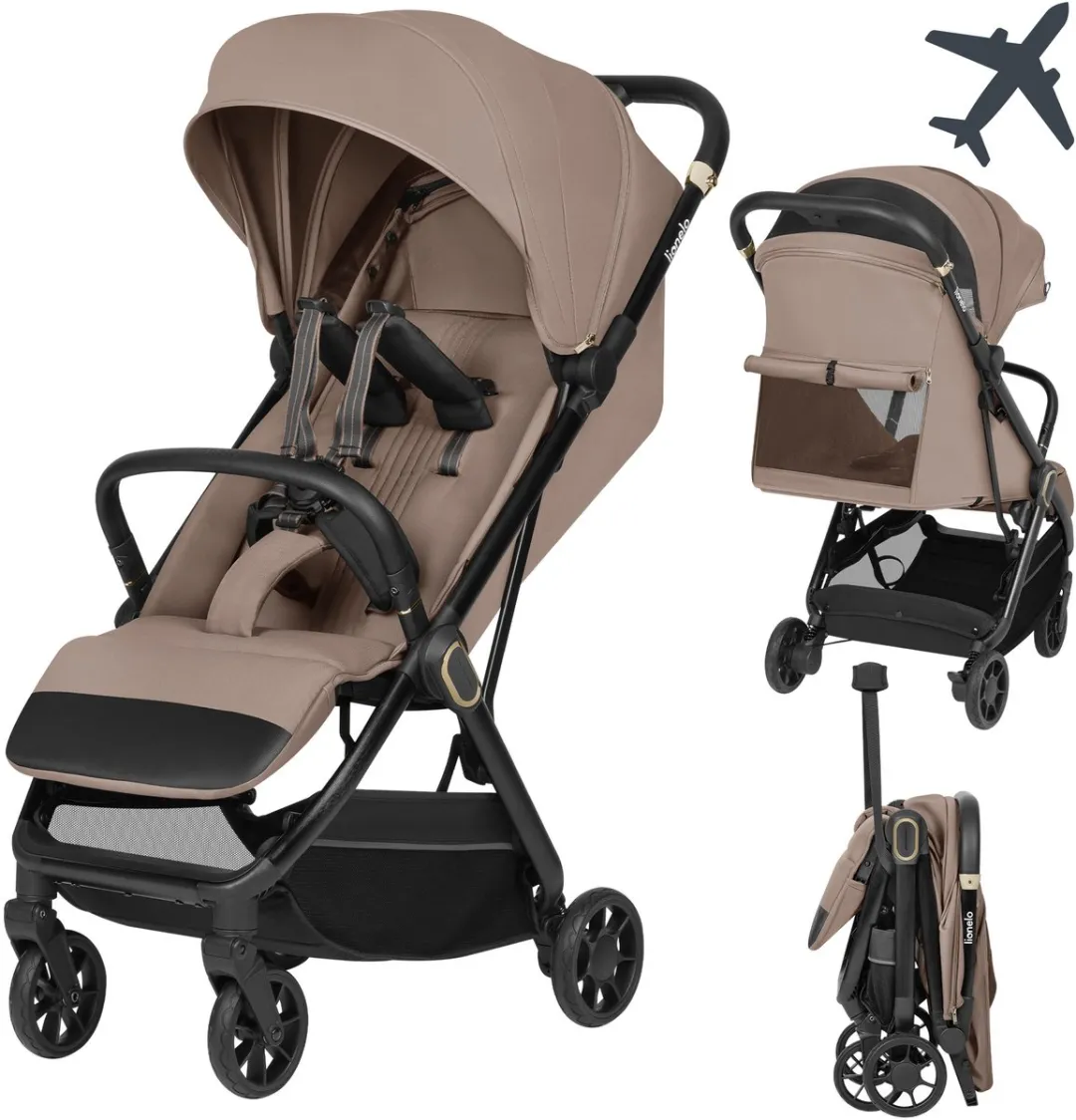 Lionelo Bess Ultra Compacte Buggy Groen - 7,5 kg - Automatisch inklapbaar