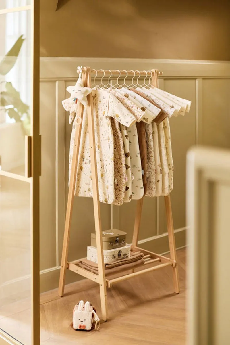 Jollein Slaapzak Baby 70cm Leafy Dreams - Afritsbare mouw