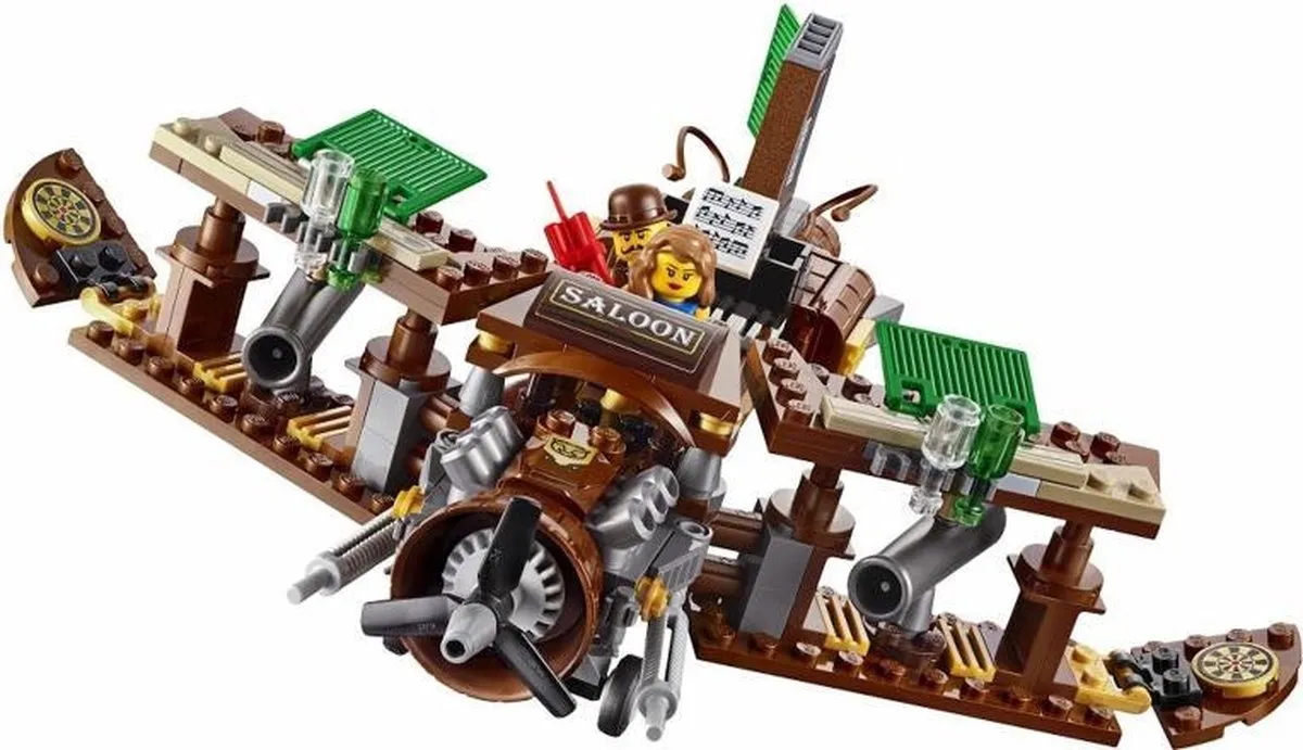 LEGO The Movie Creative Ambush 70812 - 473 Stukken - 4 Minifiguren