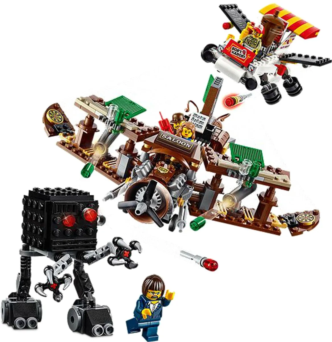 LEGO The Movie Creative Ambush 70812 - 473 Stukken - 4 Minifiguren