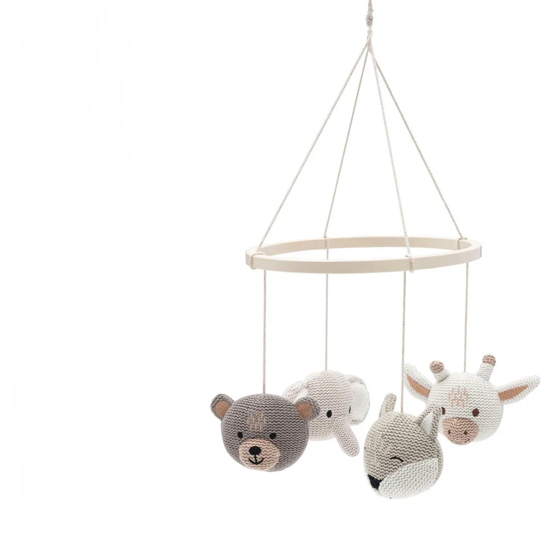 Jollein Boxmobiel Muziekmobiel Animals