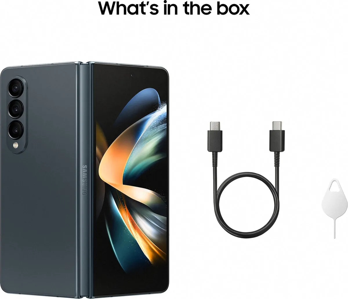 Samsung Galaxy Z Fold4 SM-F936BZABEUB - 256GB - 5G - Groen