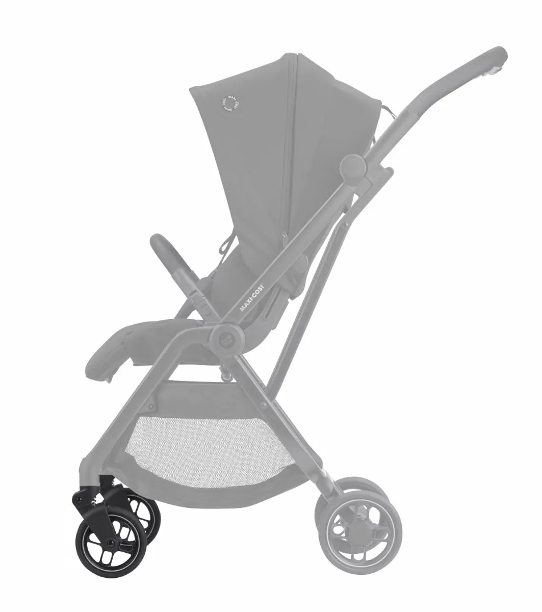 Maxi-Cosi Voorwielenset Leona2/Soho - Black - afbeelding 2 van 3