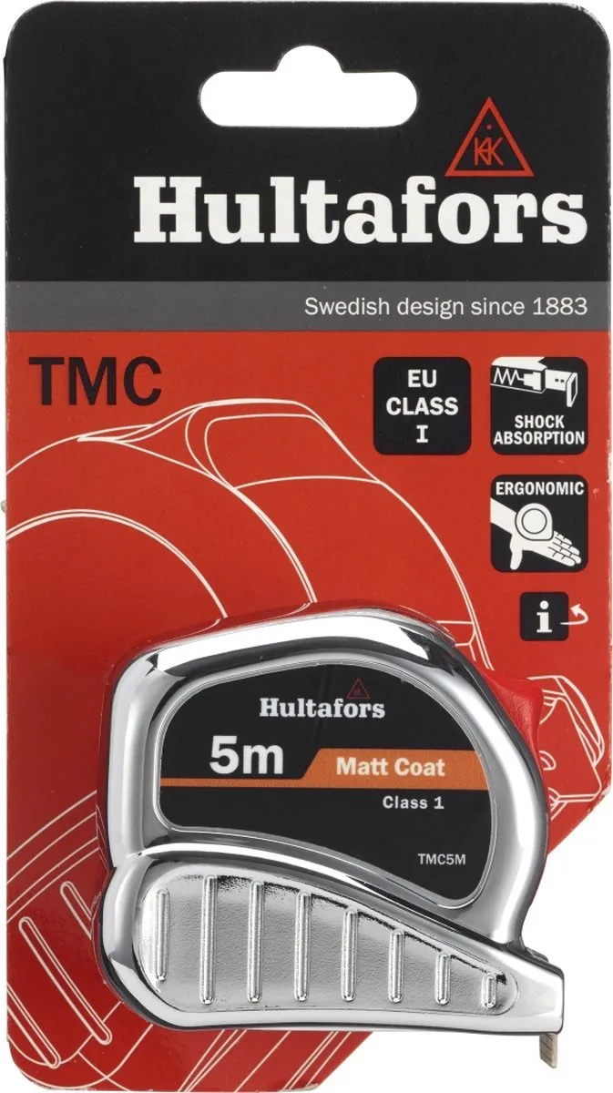 Hultafors Rolbandmaat TMC 5 5m - Combiset met lamp - afbeelding 3 van 6