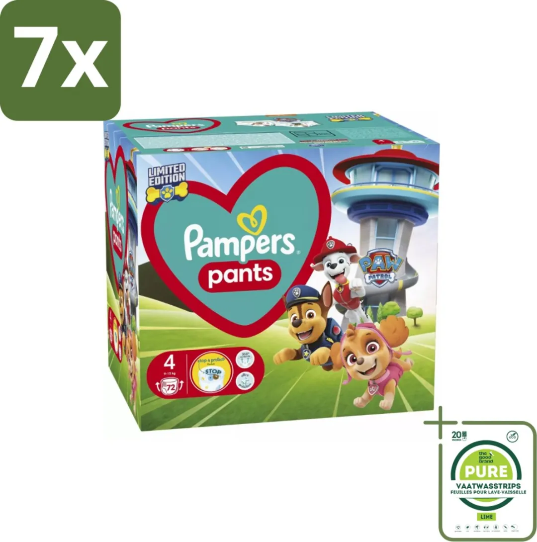 Pampers Pants Paw Patrol Maat 4