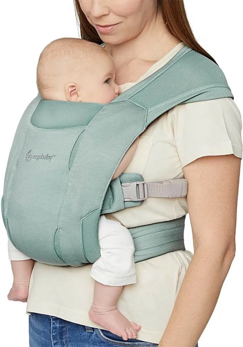 Ergobaby Embrace Soft Air Mesh Draagzak Sage
