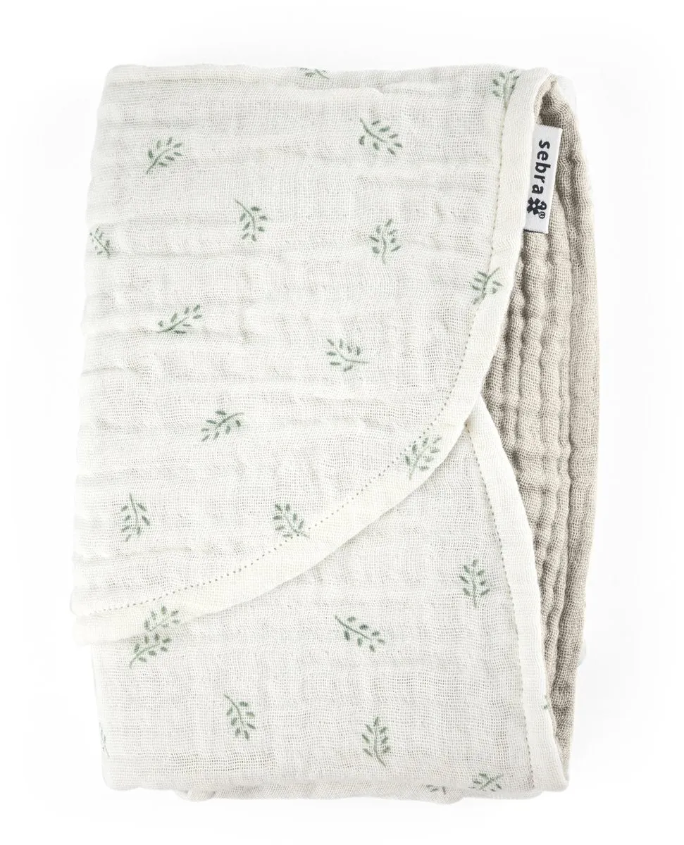 Sebra Changing Mat Towels 2-Pack - Muslin - Beige