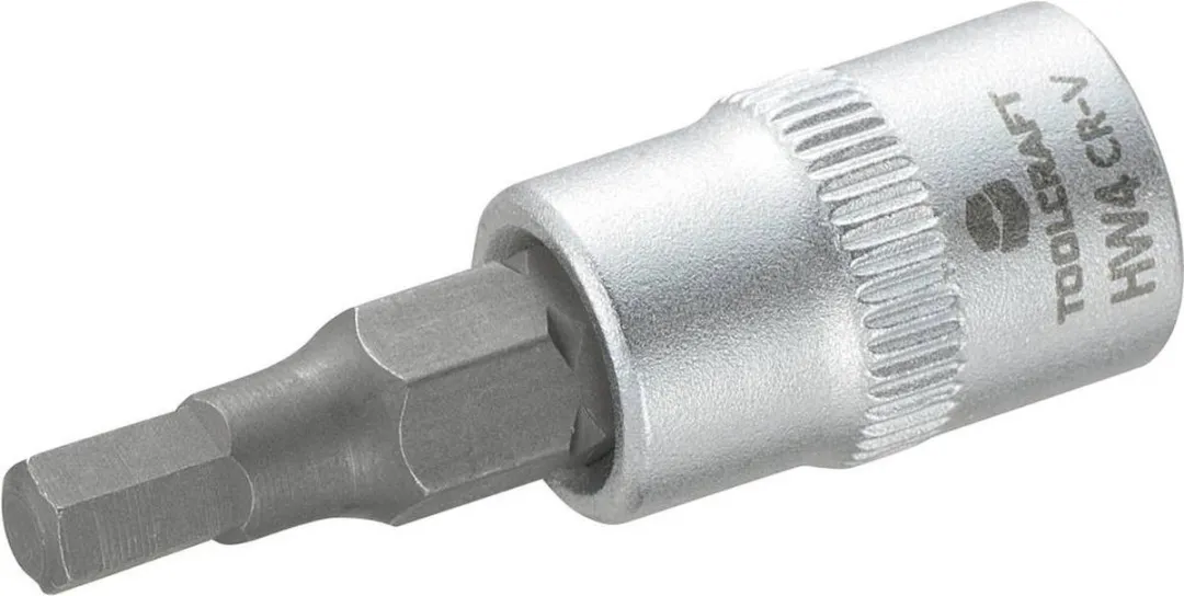 TOOLCRAFT 816069 Inbus Dopsleutel-bitinzet 4 mm