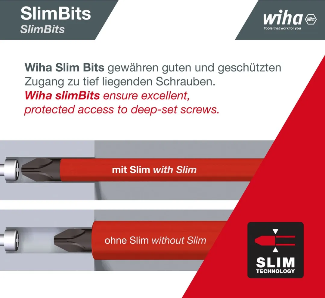 Wiha Schroevendraaier LiftUp Electric - 7 Stuks - SB283109021