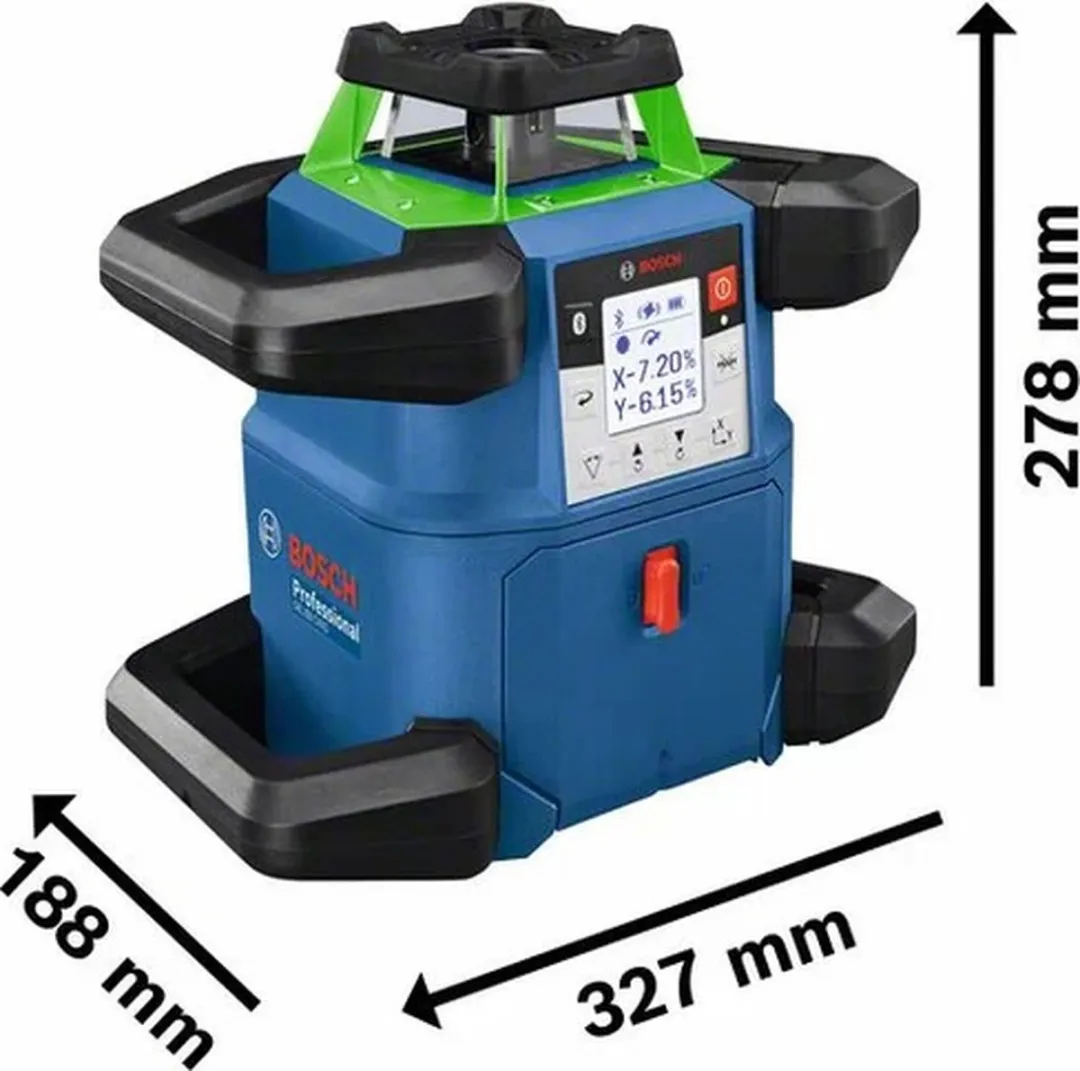 Bosch Professional GRL 650 CHVG Rotatielaser 18V - Groen - incl. LR 65 G Ontvanger 4.0Ah