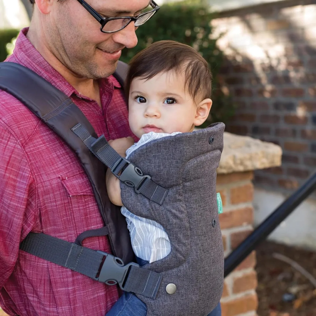Infantino Flip Advanced 4-in-1 Draagzak 3,6-14,5kg - Grijs