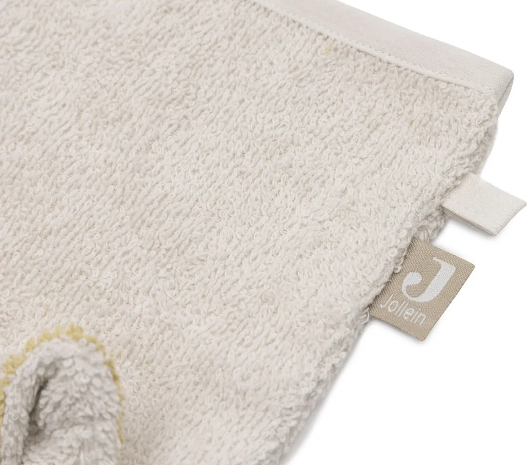Jollein Baby Washandje Katoen Badstof Charlie - Terry Sand