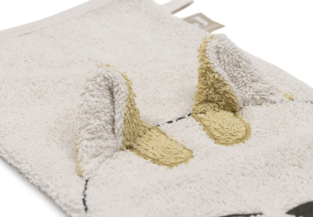 Jollein Baby Washandje Katoen Badstof Charlie - Terry Sand
