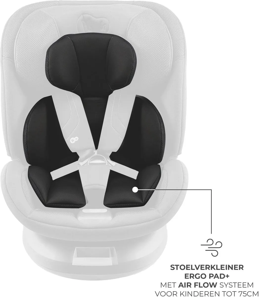 KinderKraft XPEDITION 3 i-Size Autostoel 40-150cm - Zwart