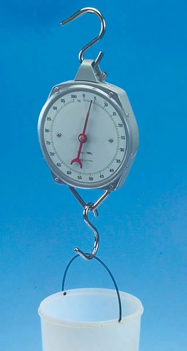 Kerbl Hangweegschaal 10 kg - Wit/Zilver