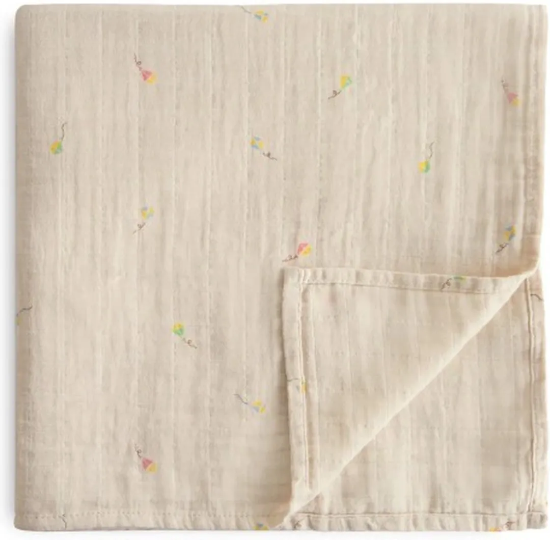 Mushie Hydrofiele Doek XL Kite Vliegers