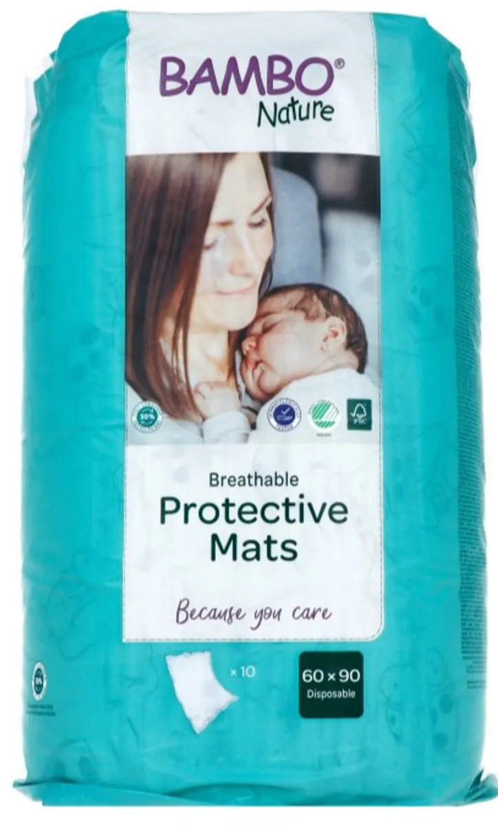 BAMBO Nature Bedmatjes One Size - 10 Stuks