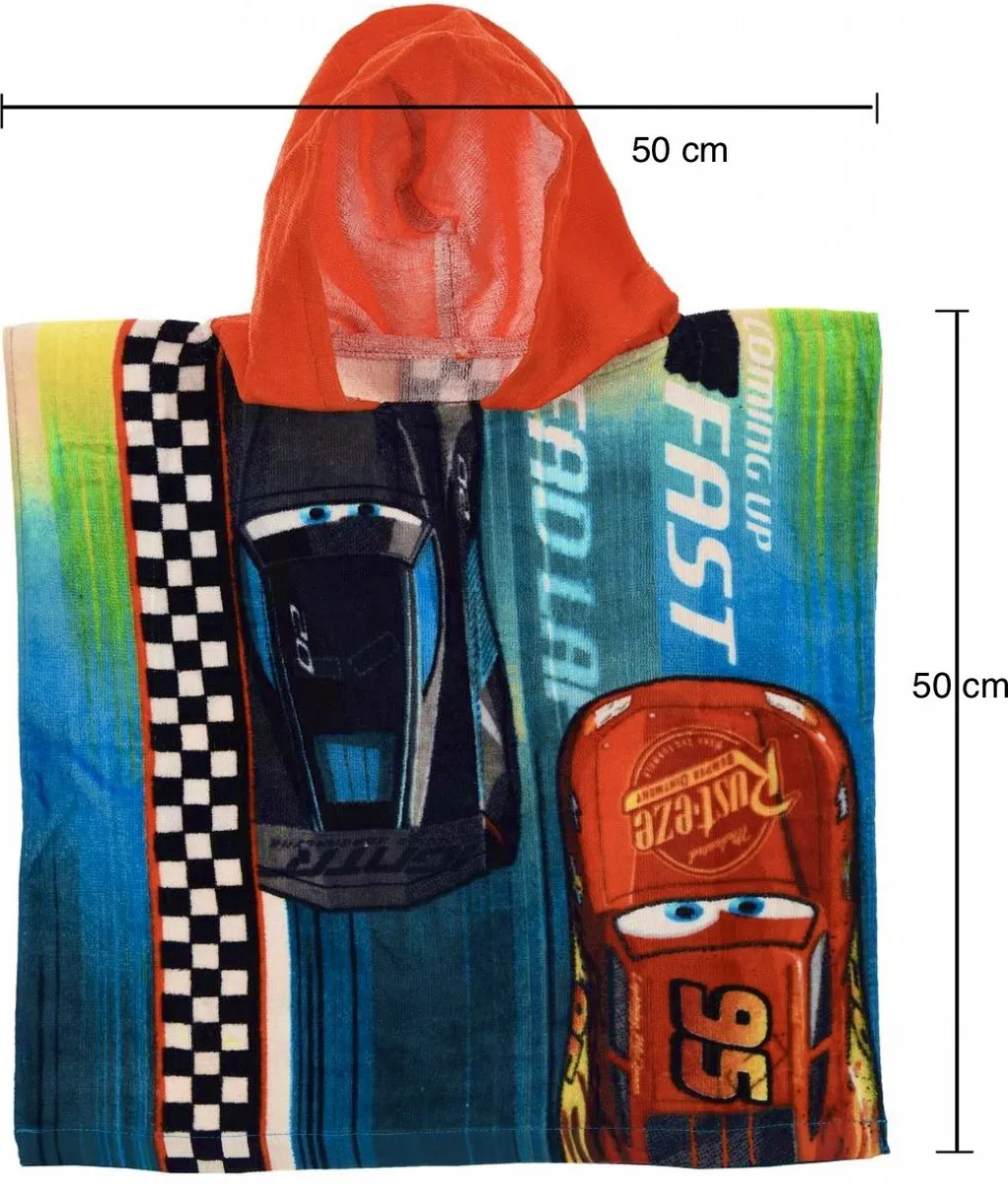 Disney Cars Poncho