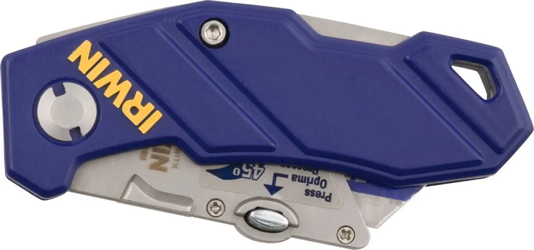 Irwin Vouwmes Blauw/Zilver - 1 Stuk