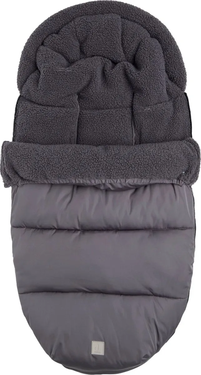 Jollein Voetenzak Buggy Embossed Milky Coffee