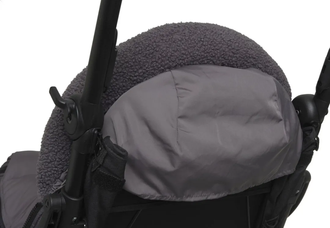 Jollein Voetenzak Buggy Embossed Milky Coffee - Waterafstotend