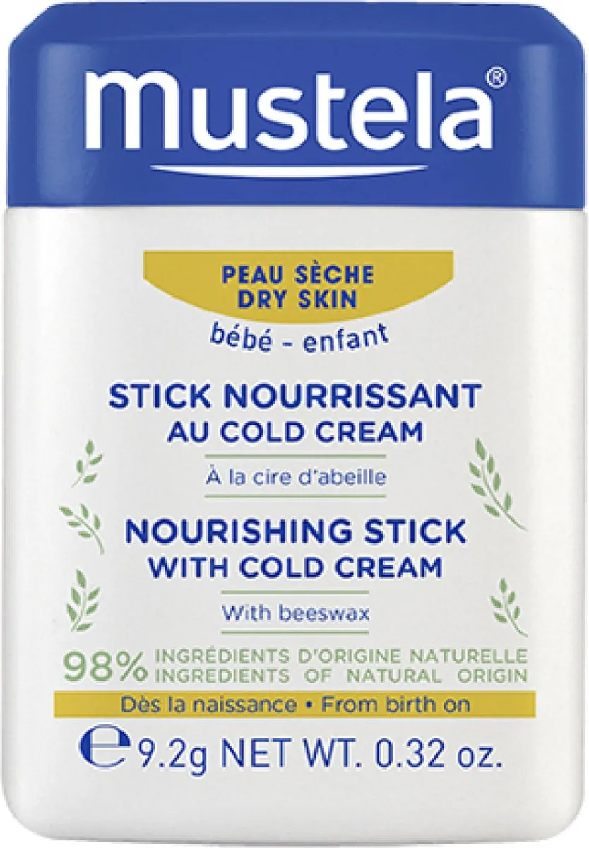Mustela Nourishing Stick met Cold Cream 9g