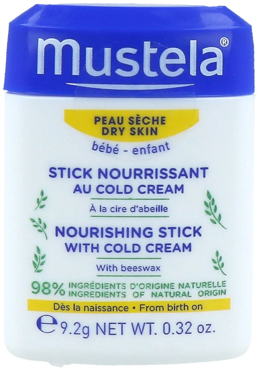 Mustela Nourishing Stick met Cold Cream 9g