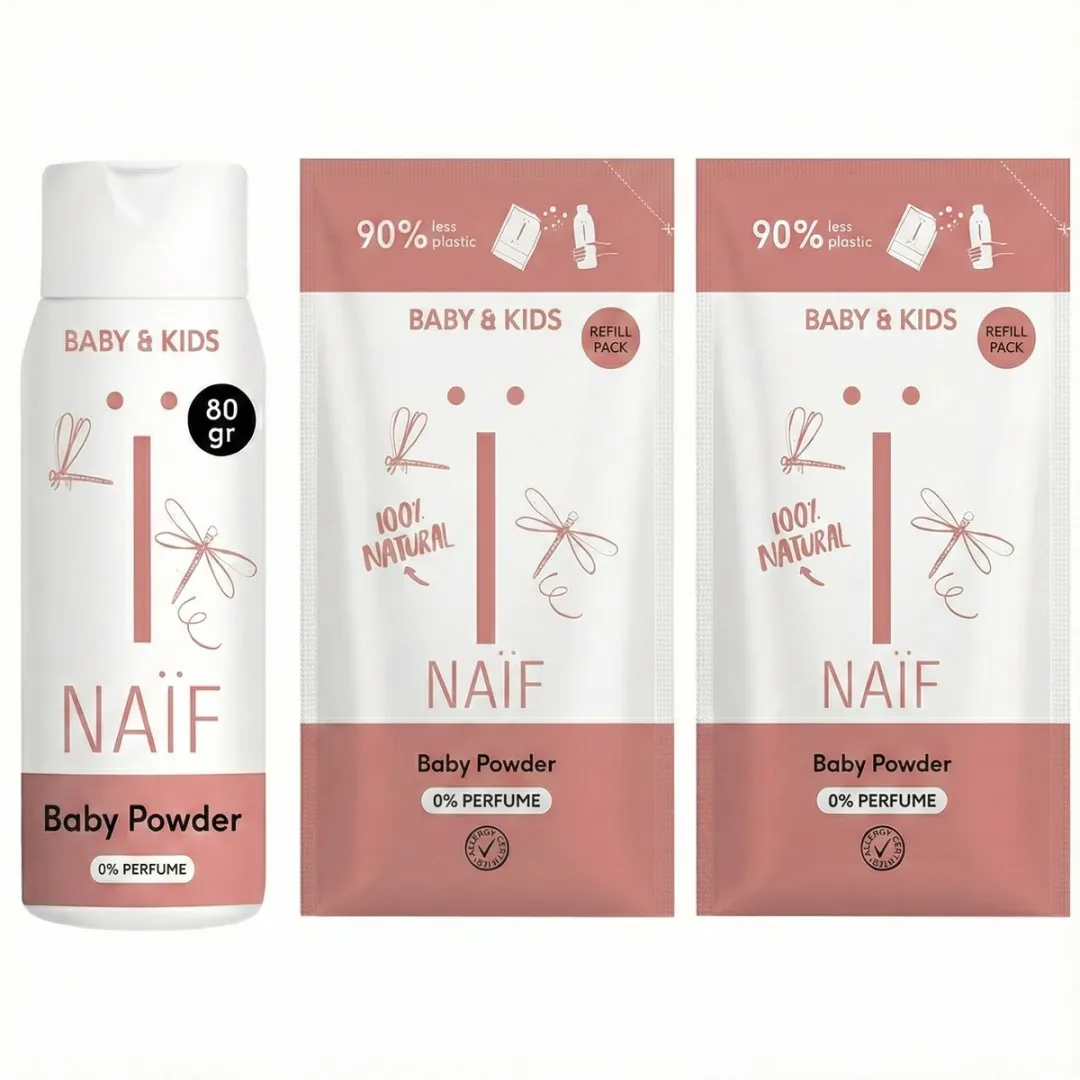 Naïf Babypoeder Voordeelset 240g