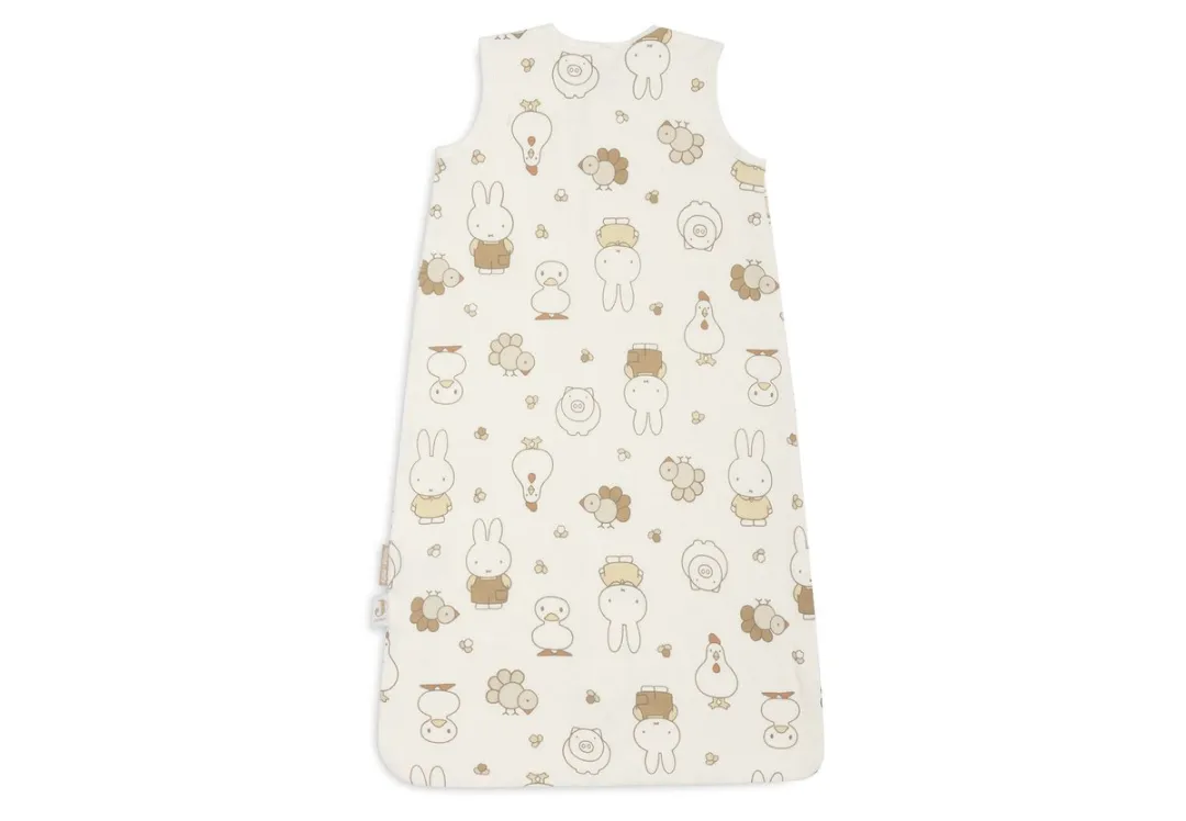 Jollein Slaapzak Baby Mouwloos 70cm Miffy Family Farm