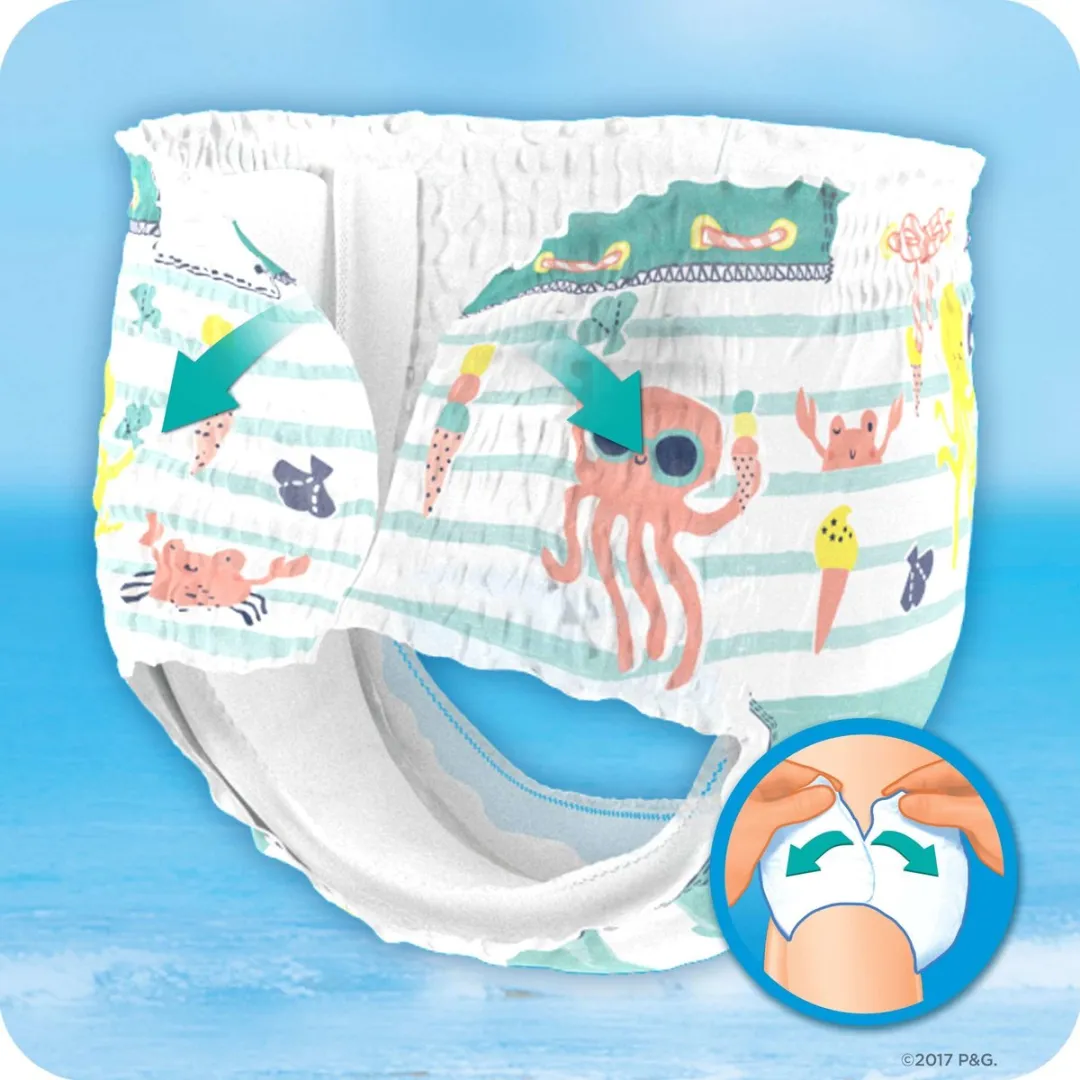Pampers Splashers Wegwerpluiers 3-4 - 96 Stuks